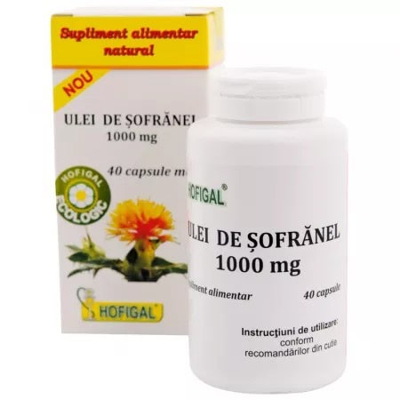 Ulei de Sofranel, 1000 mg, 40 Capsule, Hofigal