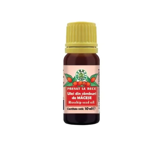 ulei-din-samburi-de-macese-presat-la-rece-10-ml-herbavit-O37956-farmacia-morpheus Ulei din Samburi de Macese Presat la Rece, 10 ml, Herbavit