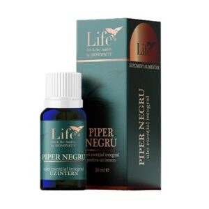 Ulei Integral Volatil de Piper Negru, 10 ml, Bionovativ