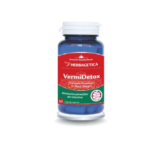 Vermidetox, 30 capsule, Herbagetica