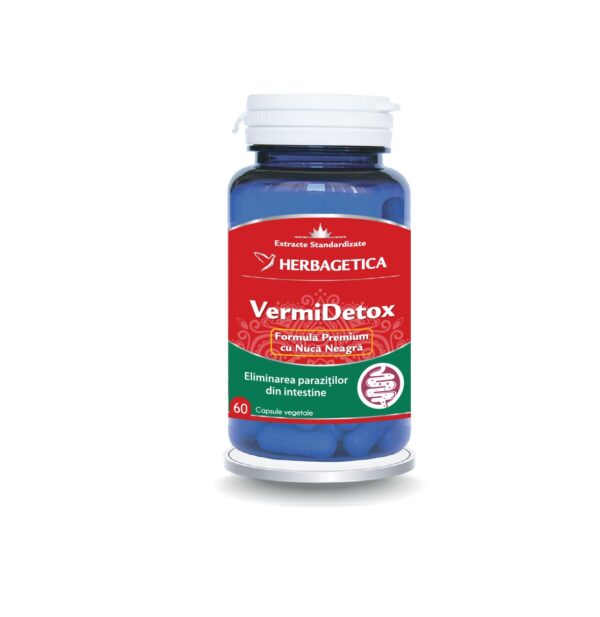 Vermidetox, 30 capsule, Herbagetica