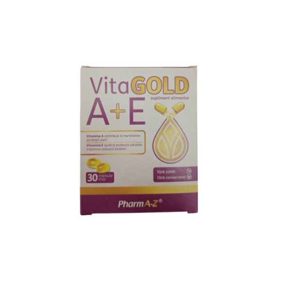 vita-gold-vitamina-ae-30-capsule-moi-pharma-z-O37810-farmacia-morpheus Vita GOLD Vitamina A+E, 30 Capsule Moi, PharmA-Z
