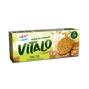 Vitalo Biscuiti de Ovaz cu Indulcitori 126 g, Ulpio