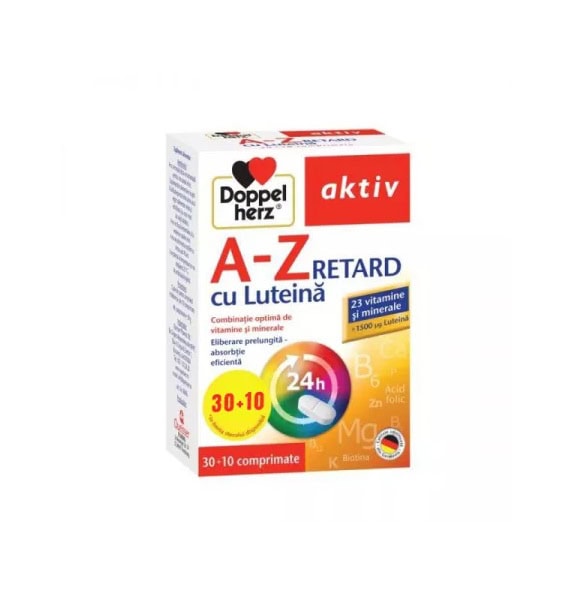 A-Z Depot cu Luteina, 30 + 10 Comprimate, Doppelherz