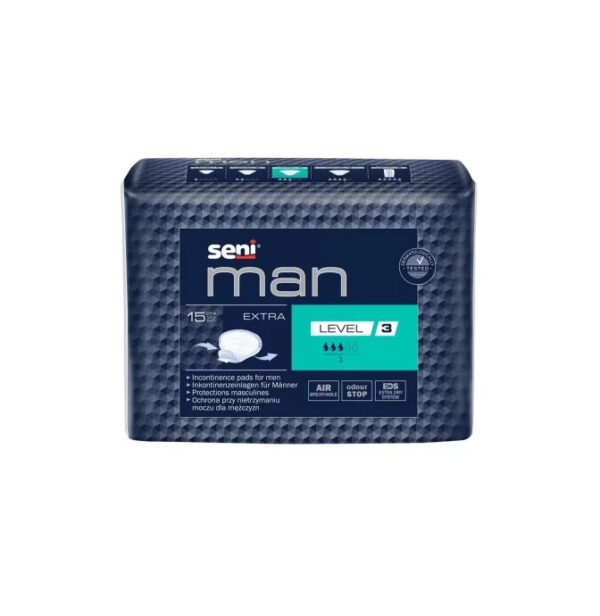 Absorbante Urologice Extra Level Man, 15 Bucati, Seni