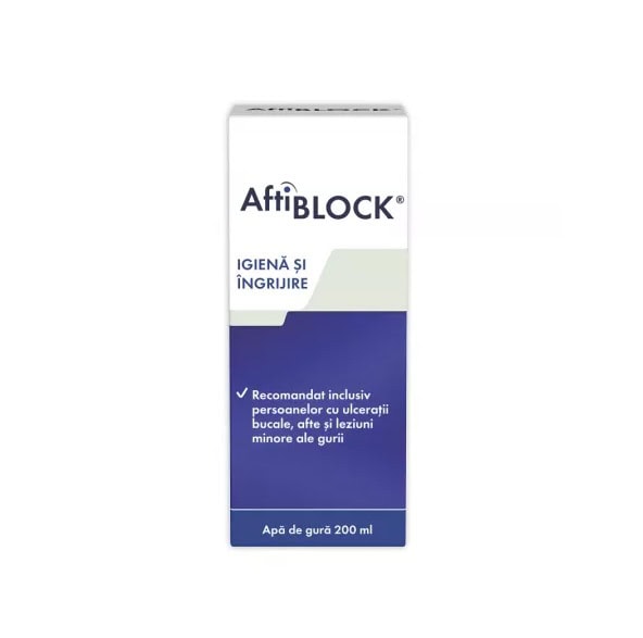 apa-de-gura-aftiblock-200-ml-zdrovit-O34916-farmacia-morpheus Apa de Gura Aftiblock, 200 ml, Zdrovit