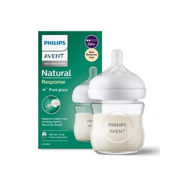 biberon-din-sticla-natural-response-0-luni-120-ml-scy930-01-philips-avent-O34285-farmacia-morpheus Biberon din Sticla Natural Response, +0 Luni, 120 ml, SCY930/01, Philips Avent