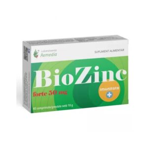 Biozinc Forte, 50 mg, 40 Comprimate, Remedia