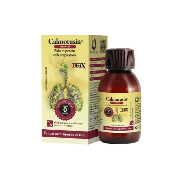 calmotusin-dbtix-sirop-cu-stevie-100-ml-dacia-plant-O35389-farmacia-morpheus Calmotusin Dbtix, Sirop cu Stevie , 100 ml, Dacia Plant
