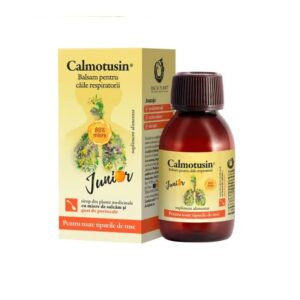 Calmotusin Junior cu Gust de Portocala, 100 ml, Dacia Plant