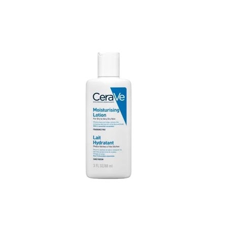 CeraVe Lotiune Hidratanta pentru Fata si Corp pentru Pielea Uscata si Foarte Uscata, 88ml