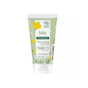 Crema Hidratanta Bio pentru Corp si Fata, 50 ml, Klorane Bebe