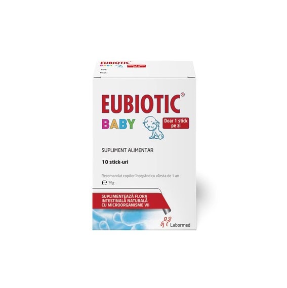 Eubiotic Baby, 10 Stickuri, Labormed