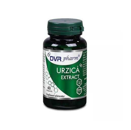 Extract de Urzica, 60 Capsule, Dvr Pharm