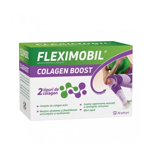Fleximobil Colagen Boost, 30 Plicuri, Fiterman