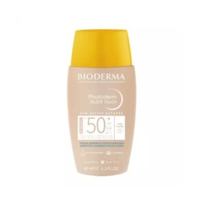 Fluid Nude Touch Mineral cu SPF50+ Foarte Deschis Photoderm, 40 ml, Bioderma