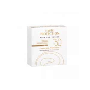 AVENE Fond de Ten Compact pentru Protectie Solara cu SPF 50+ Nuanata Beige, 10 g