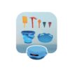 galeata-pliabila-pentru-nisip-7-piese-albastra-compact-toys-O40684-farmacia-morpheus Galeata Pliabila pentru Nisip, 7 Piese, Albastra, Compact Toys