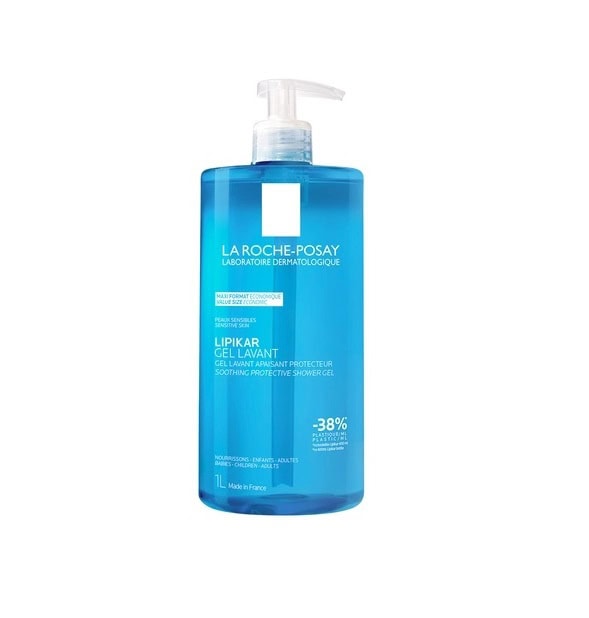 Gel de Curatare Calmant pentru Pielea Sensibila sau Uscata Lipikar, 1000 ml, La Roche Posay