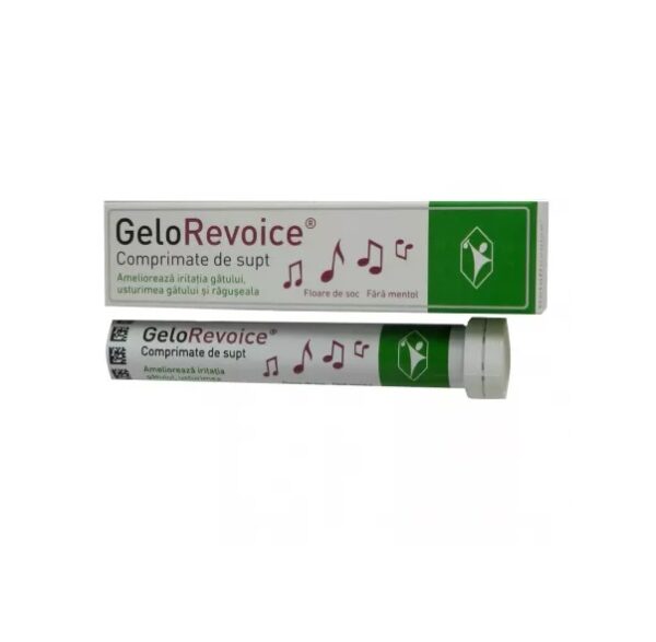 GeloRevoice Flori de Soc, Fara Mentol, 20 Comprimate, Phol Boskamp