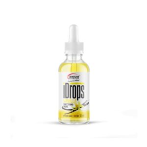 IDrops, Indulcitor Picaturi fara Zahar cu Aroma de Vanilie, 30ml, Genius Nutrition