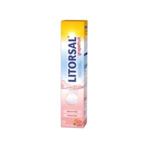 Litorsal Electroliti cu Aroma de Grapefruit, 24 Comprimate Efervescente, Zdrovit