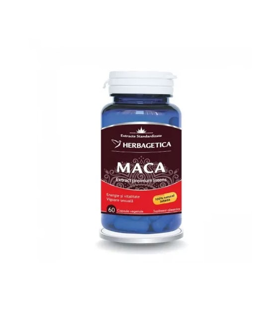 Maca Zen Forte, 60 Capsule, Herbagetica