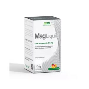 MagLiquid Solutie, 815 mg, 20 Plicuri, Agetis