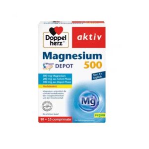 Magneziu 500 mg, 30 + 10 Comprimate, Doppelherz