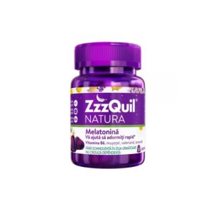 Melatonina, 30 Jeleuri, ZzzQuil Natura