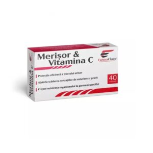 Merisor si Vitamina C, 40 Capsule, FarmaClass