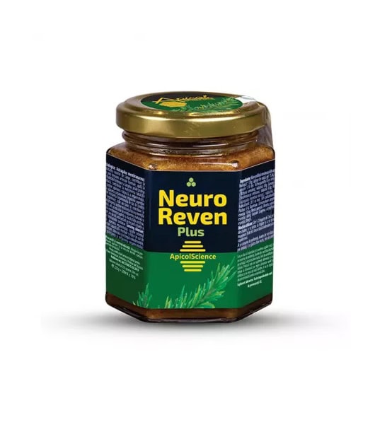 Miere Poliflora Neuro Reven Plus, 200 ml, Apicol Science