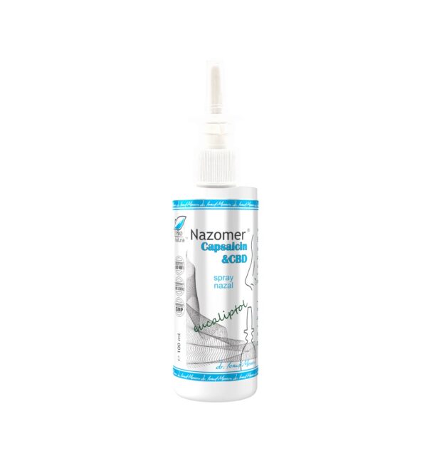 Nazomer Capsaicin & CBD Spray Nazal 100ml, ProNatura