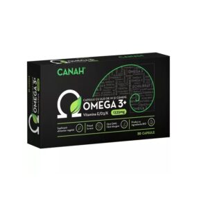 Omega 3+, 30 Capsule, Canah