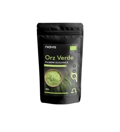 orz-verde-pulbere-ecologica-125g-niavis-O33891-farmacia-morpheus Orz Verde Pulbere Ecologica, 125g, Niavis