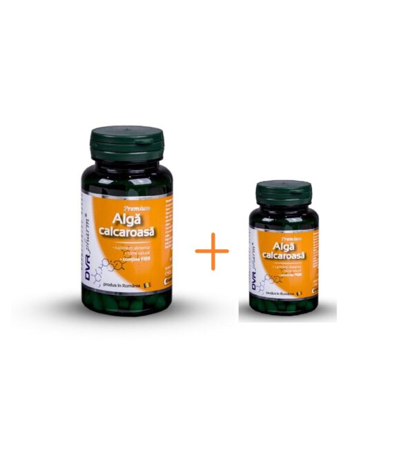 pachet-alga-calcaroasa-60-30-capsule-dvr-pharm-O33550-farmacia-morpheus Pachet Alga Calcaroasa, 60 + 30 Capsule, DVR Pharm