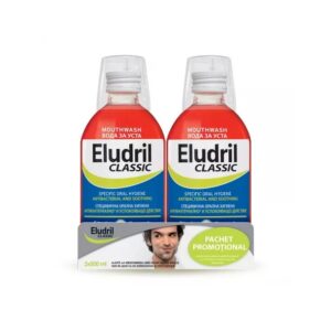 pachet-apa-de-gura-500-500-ml-eludril-classic-O35597-farmacia-morpheus Pachet Apa de Gura, 500 + 500 ml, Eludril Classic