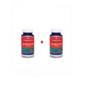 Pachet Quercetin + Vitamina D3 60 + 60 Capsule, Herbagetica