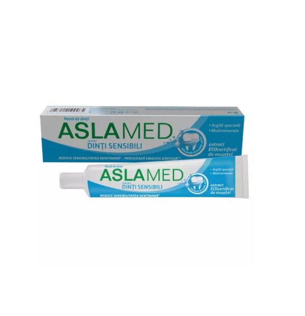 pasta-de-dinti-pentru-dinti-sensibili-75-ml-aslamed-O34808-farmacia-morpheus Pasta de Dinti pentru Dinti Sensibili, 75 ml, AslaMed