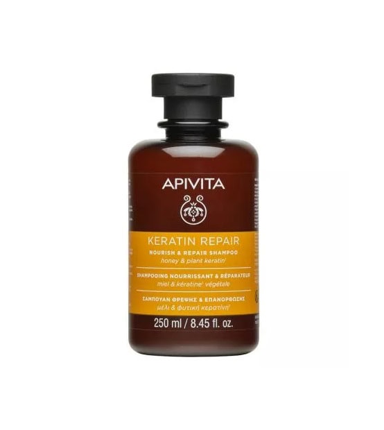 sampon-reparator-cu-keratina-vegetala-keratin-repair-250-ml-apivita-O33809-farmacia-morpheus Sampon Reparator cu Keratina Vegetala Keratin Repair, 250 ml, Apivita