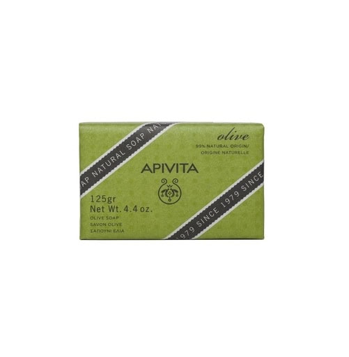 Sapun Natural cu Extract din Masline, 125 g, Apivita
