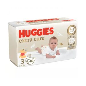 Scutece de Schimb Extra Care, Nr. 3, 6-10 kg, 40 Bucati, Huggies