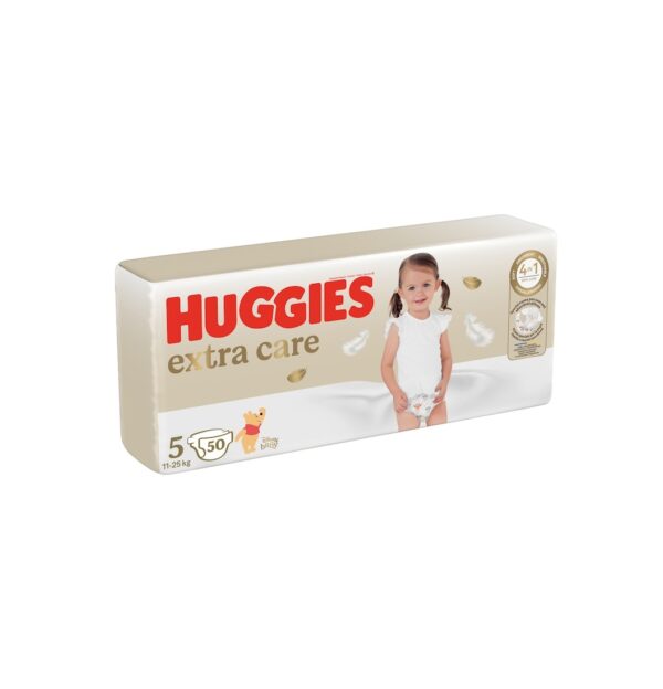 Scutece Extra Care 5, 11-25 kg, 50 Bucati, Huggies