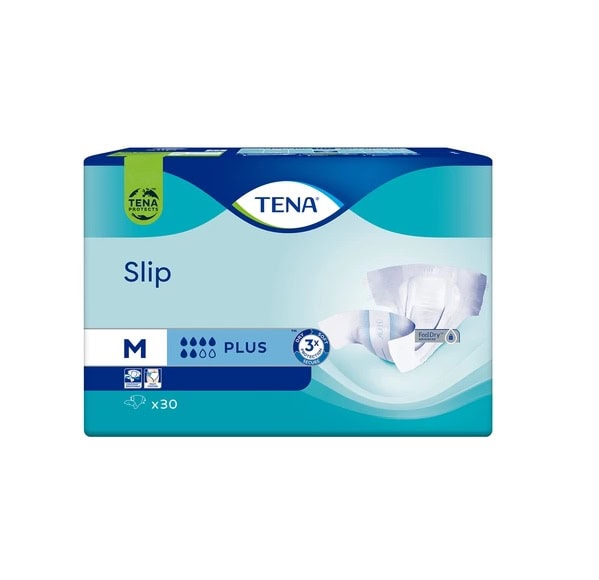 Scutece pentru Adulti Slip Plus, Medium, 30 Bucati, Tena