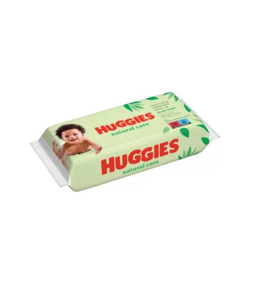 Servetele Umede cu Aloe Vera Natural Care, 56 Bucati, Huggies