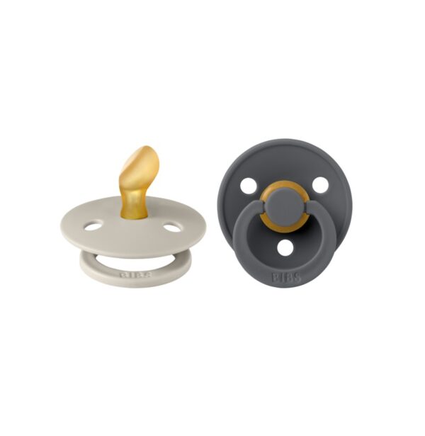 set-2-suzete-colour-latex-tetina-anatomica0-luni-sand-iron-bibs-O34896-farmacia-morpheus Set 2 Suzete Colour Latex, Tetina Anatomica, 0+ Luni, Sand/Iron, BIBS