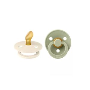 set-2-suzete-cu-tetina-anatomica-colour-latex-0-luni-sage-ivory-bibs-O34895-farmacia-morpheus Set 2 Suzete cu Tetina Anatomica Colour Latex, 0 Luni, Sage/Ivory, BIBS