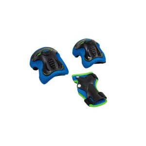 Set Protectii Role Albastru Copii, Marimea S, Hudora
