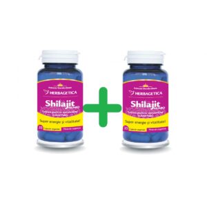 Shilajit Mumio, 30 + 30 Capsule, Herbagetica