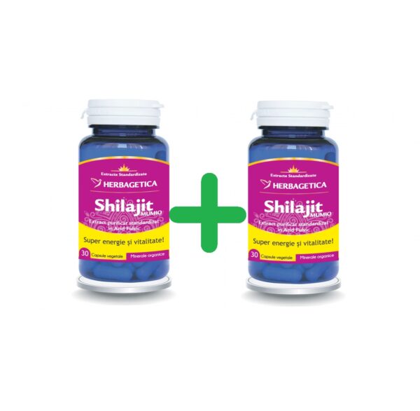 Shilajit Mumio, 30 + 30 Capsule, Herbagetica